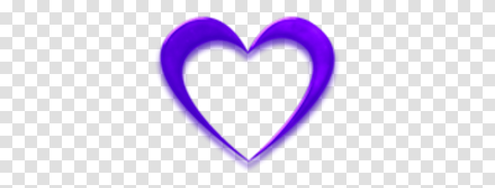 Open Heart Icon Neon Purple Galaxy Roblox Girly, Cushion, Pillow Transparent Png