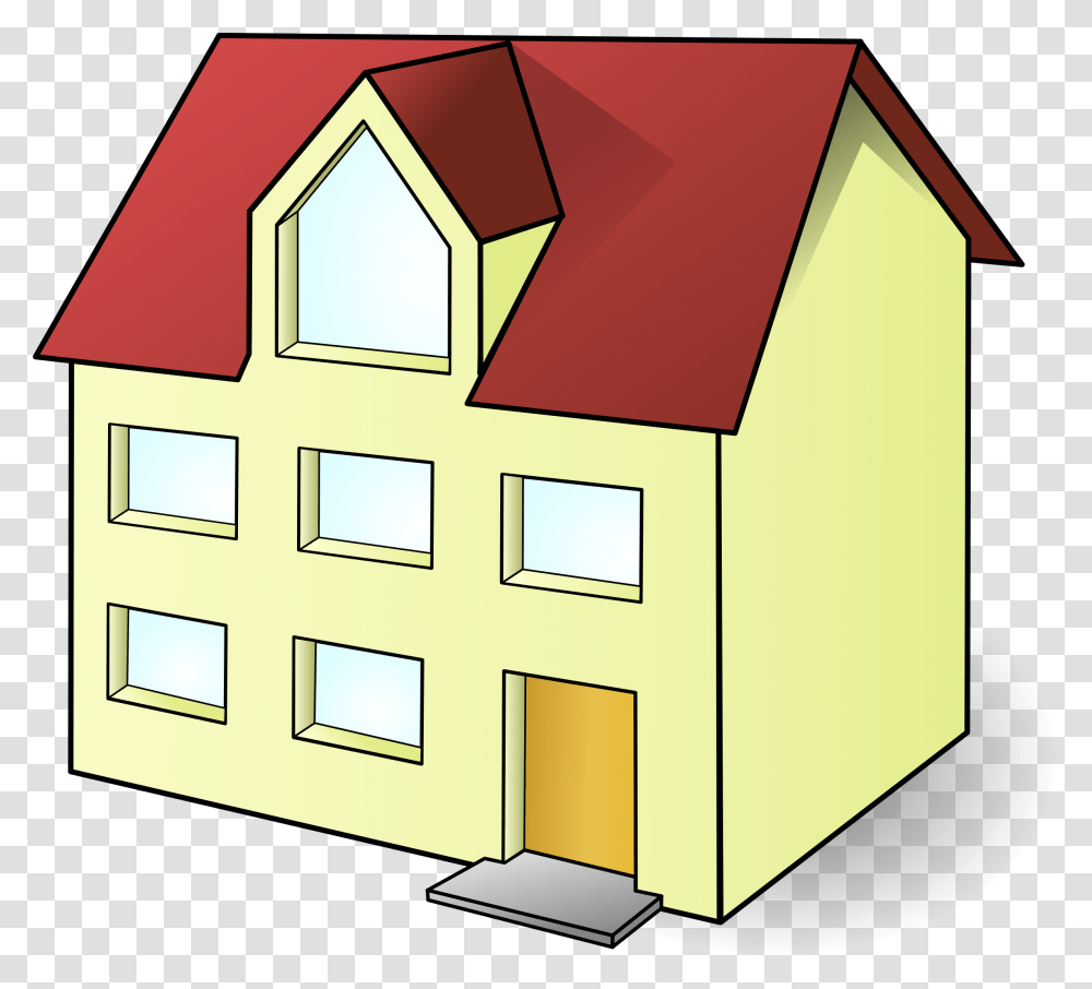Open House Clipart Hostted, Housing, Building, Mailbox, Cabin Transparent Png