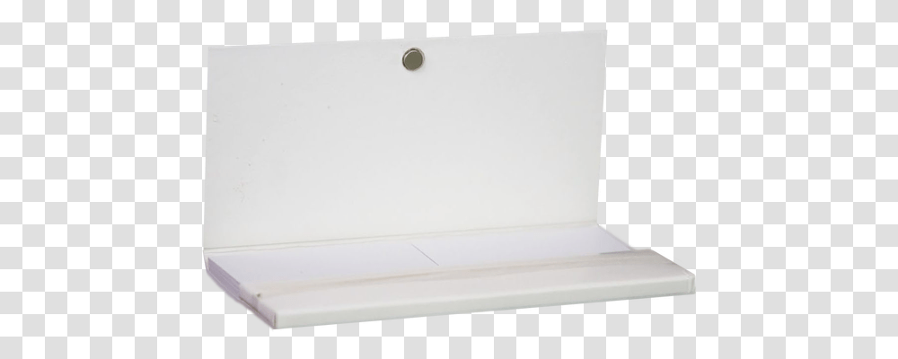 Open King Size Slim Unbranded Rolling Paper Booklet Wood, White Board, Furniture, Tabletop Transparent Png
