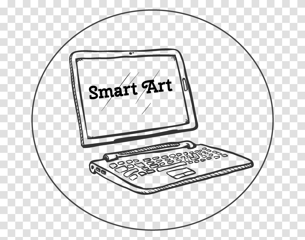 Open Laptop Cartoon, Pc, Computer, Electronics, Label Transparent Png