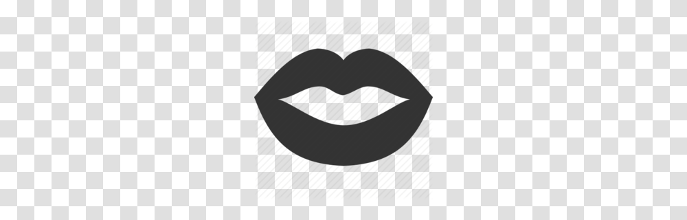Open Lips Clipart, Mustache Transparent Png