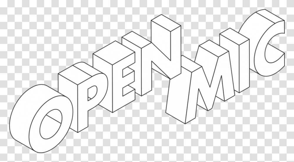 Open Mic Live Modern School Of Music In Miami Illustration, Domino, Game, Cross, Symbol Transparent Png