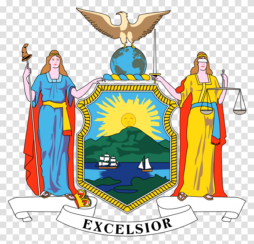Open New York State Seal, Person, Art, Costume, Clothing Transparent Png