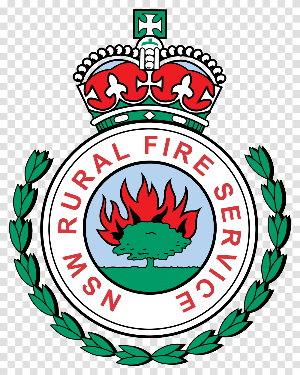 Open Nsw Rural Fire Service Logo Clipart Full Size New South Wales Rural Fire Service, Symbol, Text, Plant, Emblem Transparent Png