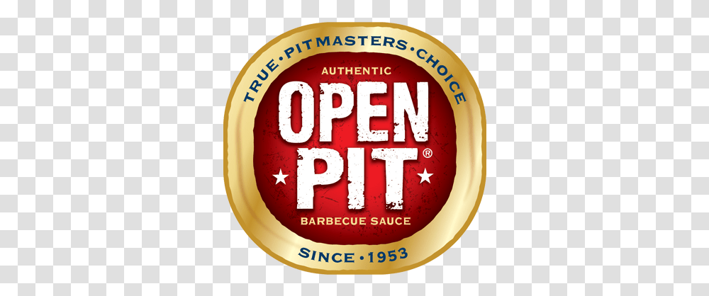 Open Pit The Secret Sauce Of Bbq Masters Circle, Logo, Symbol, Trademark, Beverage Transparent Png