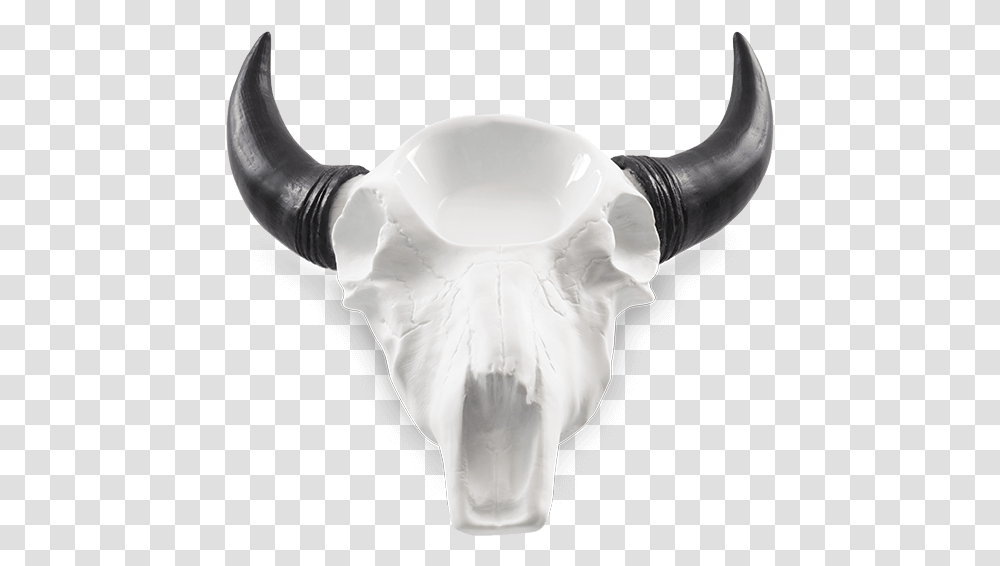 Open Plains Scentsy Warmer Scentsy Bull Skull Warmer, Pottery, Person, Human, Soil Transparent Png