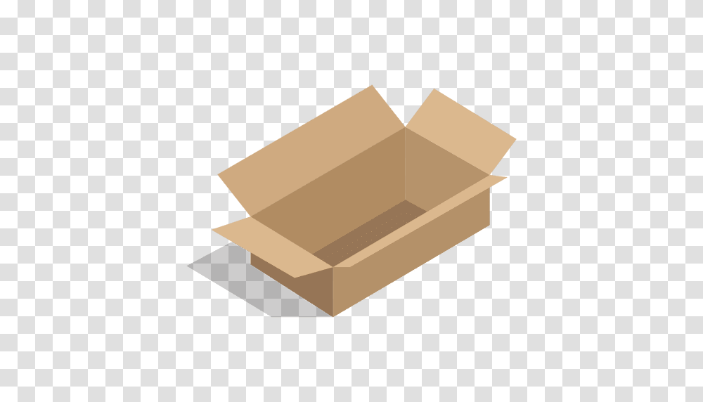Open Rectangular Cardboard Box, Carton, Package Delivery Transparent Png