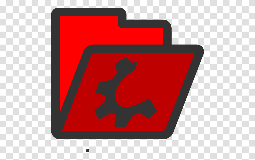 Open Red Folder Clip Arts For Web, First Aid, Sign Transparent Png