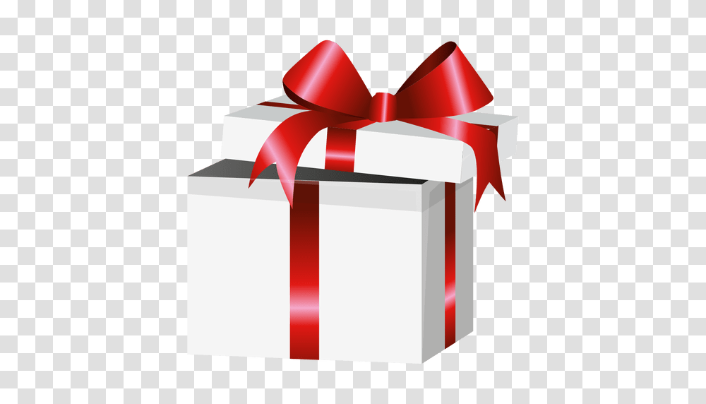 Open Red Wrap Gift Box Transparent Png