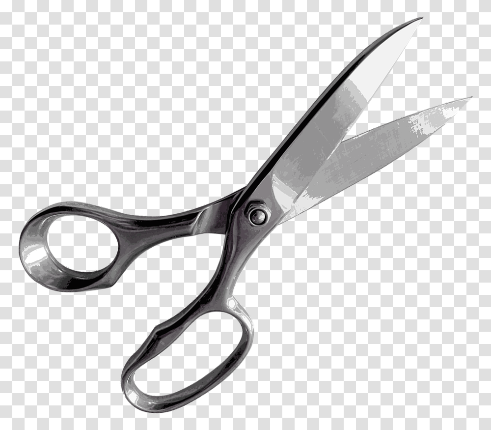 Open Scissors Scissors Background, Blade, Weapon, Weaponry, Shears Transparent Png