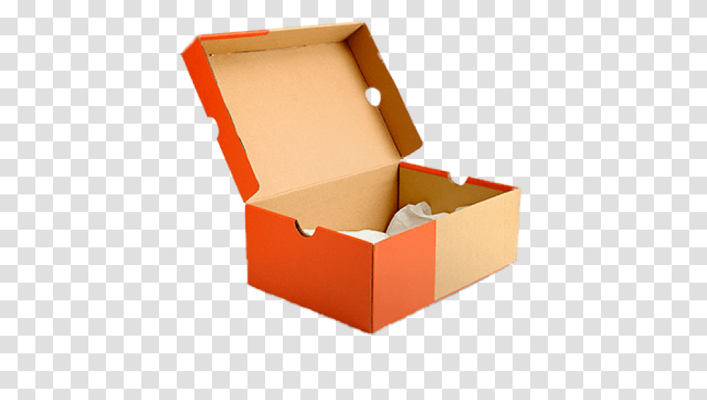 Open Shoebox, Cardboard, Carton, Package Delivery Transparent Png