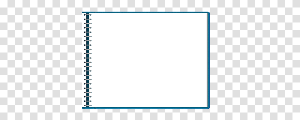 Open Spiral Notebook Education, White Board, Screen, Electronics Transparent Png