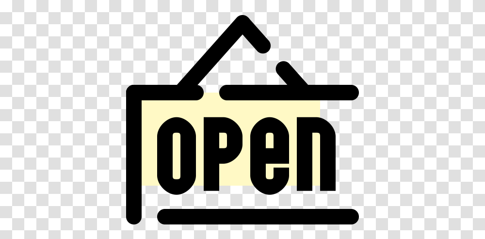 Open Time Icon Language, Number, Symbol, Text, Label Transparent Png