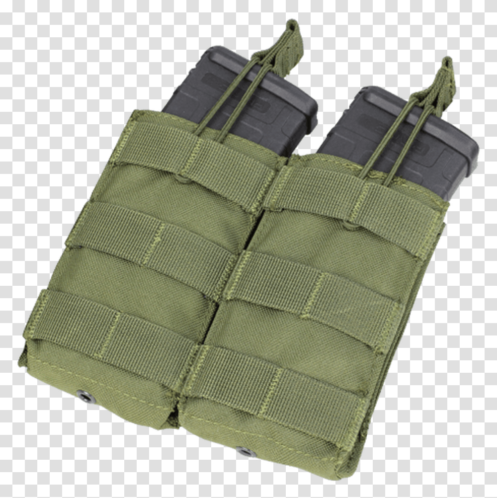Open Top Double M4 Mag Pouch, Bomb, Weapon, Weaponry, Dynamite Transparent Png