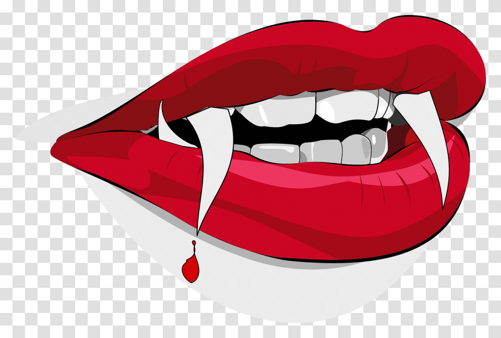 Open Vampire Mouth Talking Mouth Gif, Teeth, Lip Transparent Png