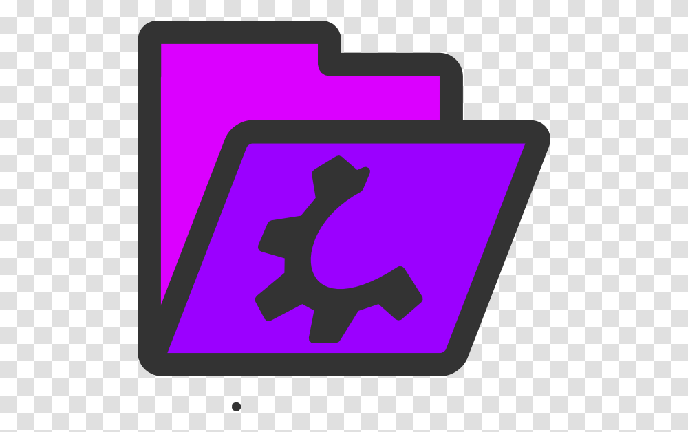 Open Violet Folder Svg Clip Arts Icon Folder Cute Purple, First Aid, Sign Transparent Png