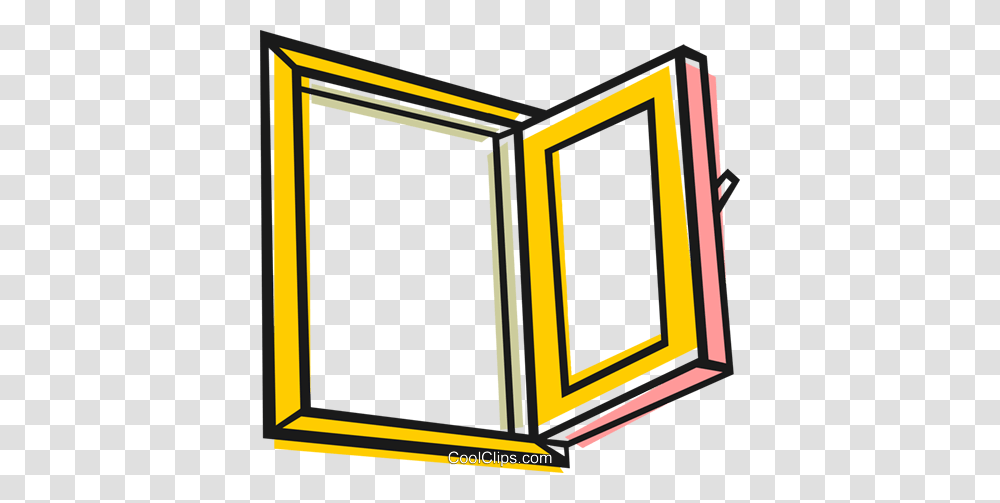 Open Window Royalty Free Vector Clip Art Illustration, Gate, Photo Booth, Toolshed Transparent Png