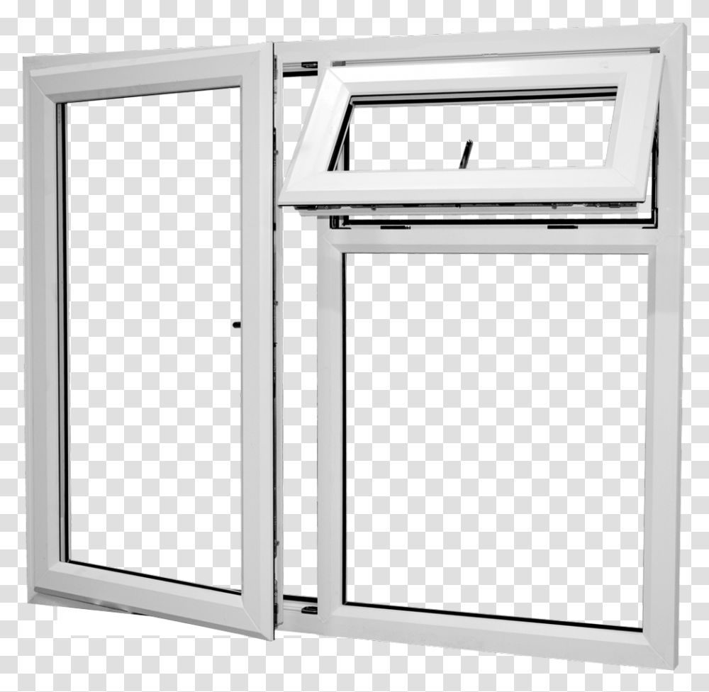 Open Windows Door, Picture Window, Aluminium, Silver Transparent Png