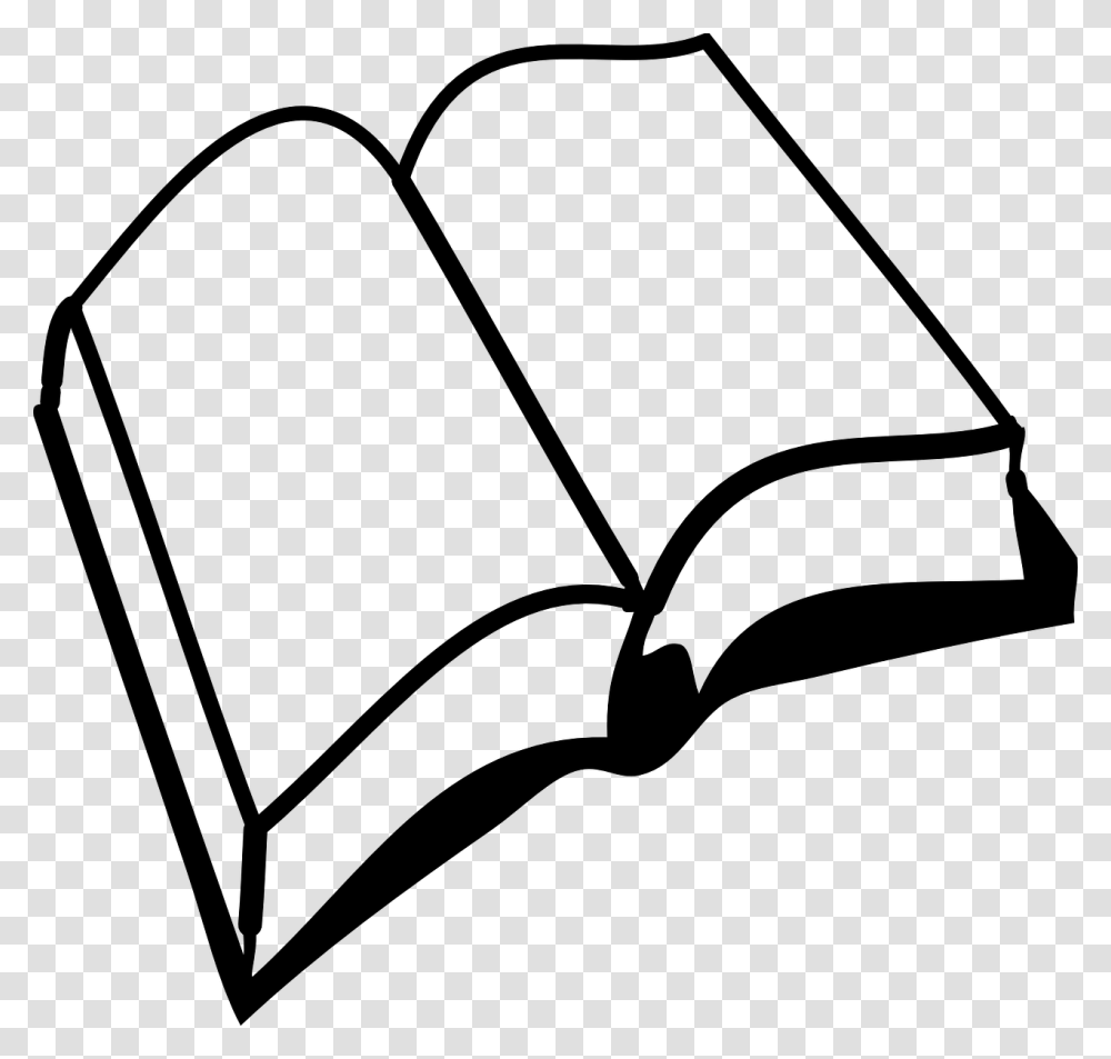 Opened Book Clip Art At Clker Book Clipart Black And White, Gray, World Of Warcraft Transparent Png