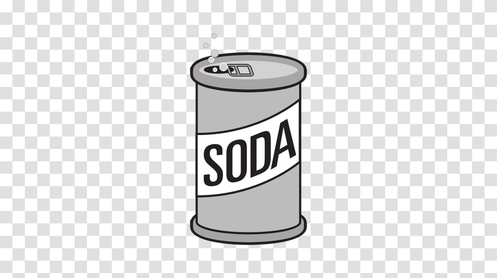 Opened Can Of Soda Drink Vector Image, Tin, Canned Goods, Aluminium, Food Transparent Png