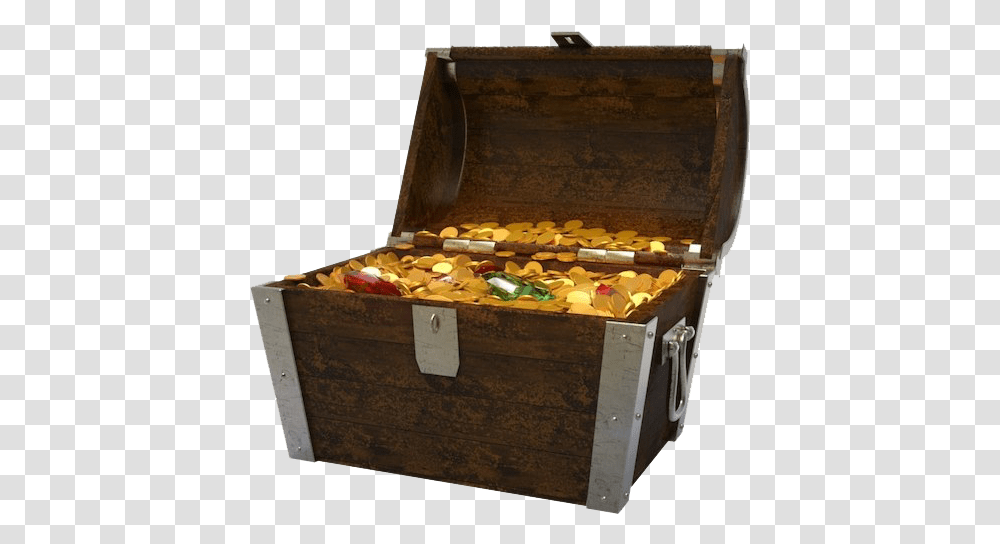 Opened Treasure Chest Image Treasure Chest Open, Box Transparent Png