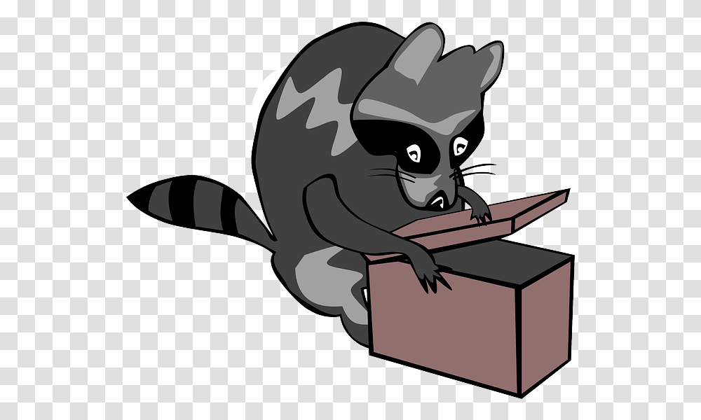 Opening Box Google Search Pet Raccoon Mammals Clip Art Open Clipart, Animal, Gun, Weapon, Weaponry Transparent Png