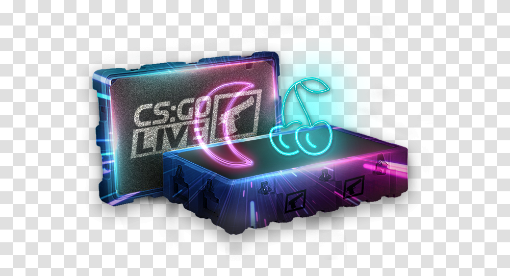 Opening Case Cs Go, Neon, Light Transparent Png