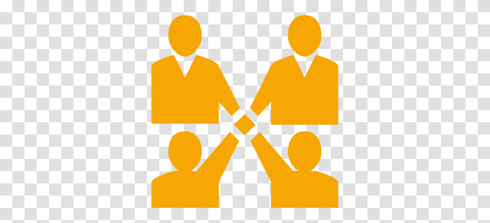 Openly Collaborative Icon Team Icon Orange, Hand, Poster, Advertisement, Crowd Transparent Png