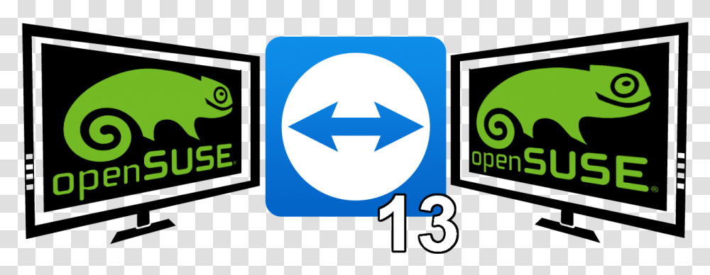 Opensuse Teamviewer 13 Angle Computer Monitor, Light, Recycling Symbol Transparent Png