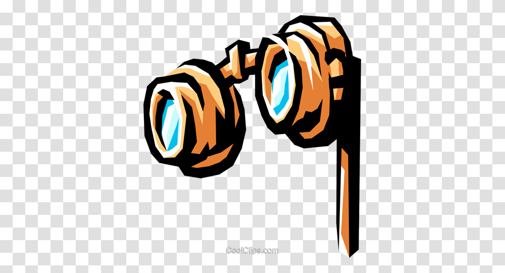 Opera Glasses Royalty Free Vector Clip Art Illustration, Goggles, Accessories, Accessory, Binoculars Transparent Png