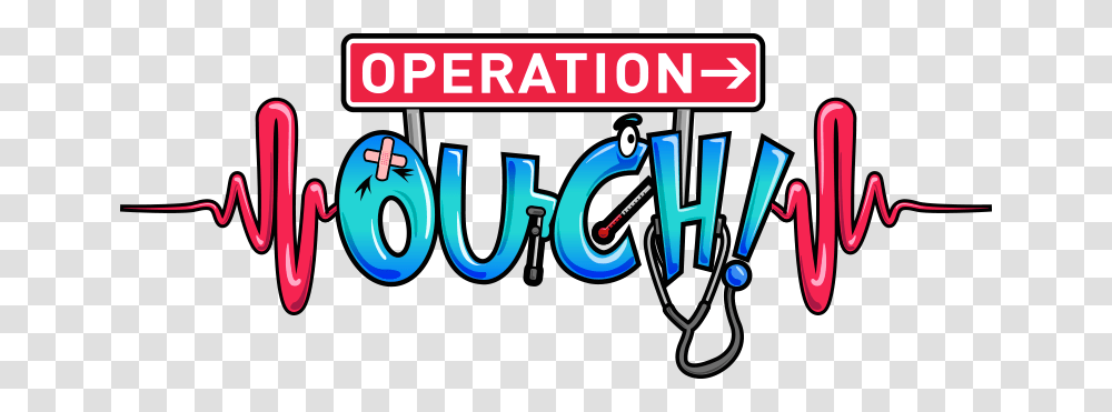 Operation Ouch, Word, Alphabet, Label Transparent Png