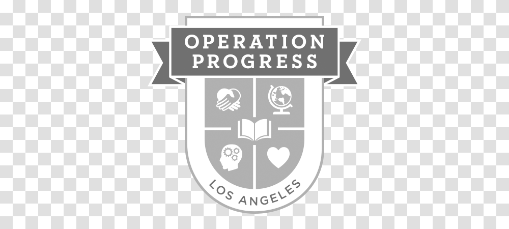 Operation Progress La Adopt A Scholar Language, Armor, Logo, Symbol, Trademark Transparent Png