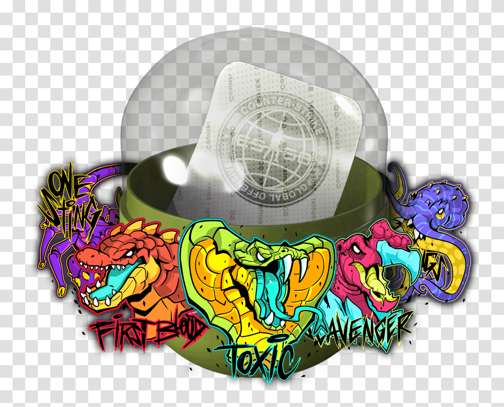 Operation Shattered Web Feral Predators Sticker Capsule, Clothing, Apparel, Art, Graphics Transparent Png