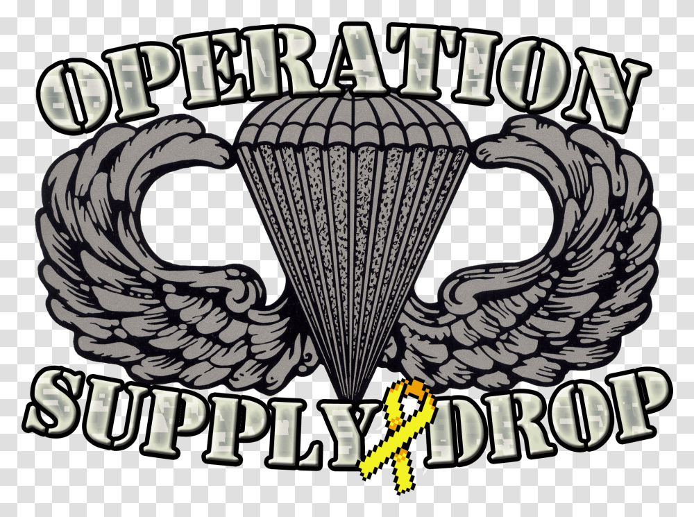 Operation Supply Drop Operation Supply Drop, Emblem, Logo, Trademark Transparent Png