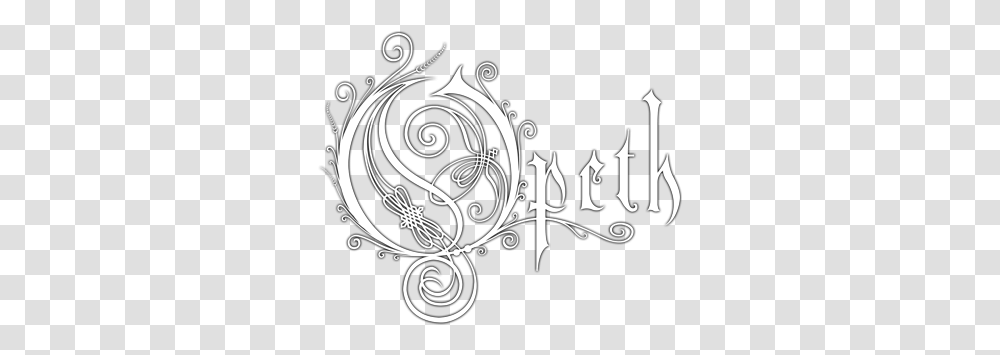 Opeth Opeth Band Logo, Floral Design, Pattern, Graphics, Art Transparent Png