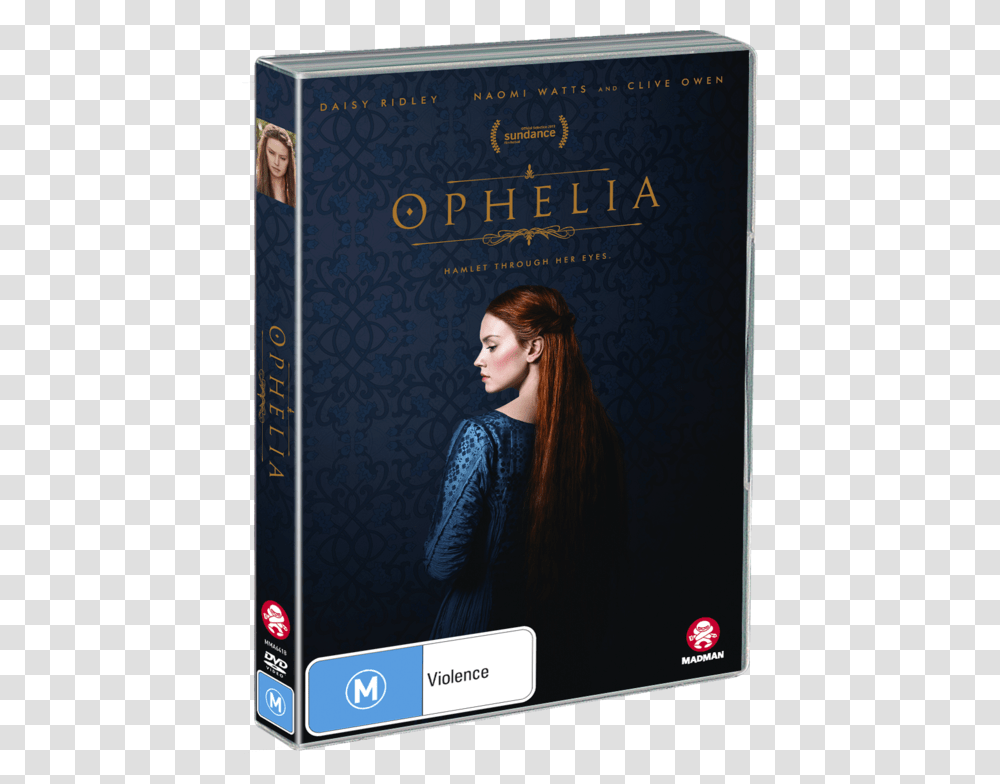 Ophelia 2018 Dvd Cover, Person, Human, Novel, Book Transparent Png