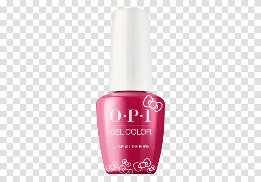 Opi Gelcolor Hello Kitty Collection Hpl04 All About Opi A Kiss On The Chic Gel, Cosmetics, Lipstick, Deodorant Transparent Png