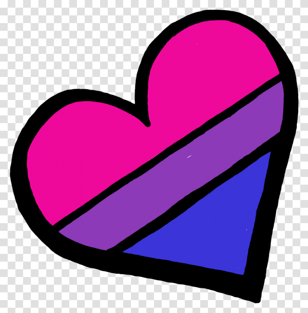 Opinion Apple Needs More Lgbtq Flag Emojis Bi Flag Emoji, Heart, Purple, Light Transparent Png