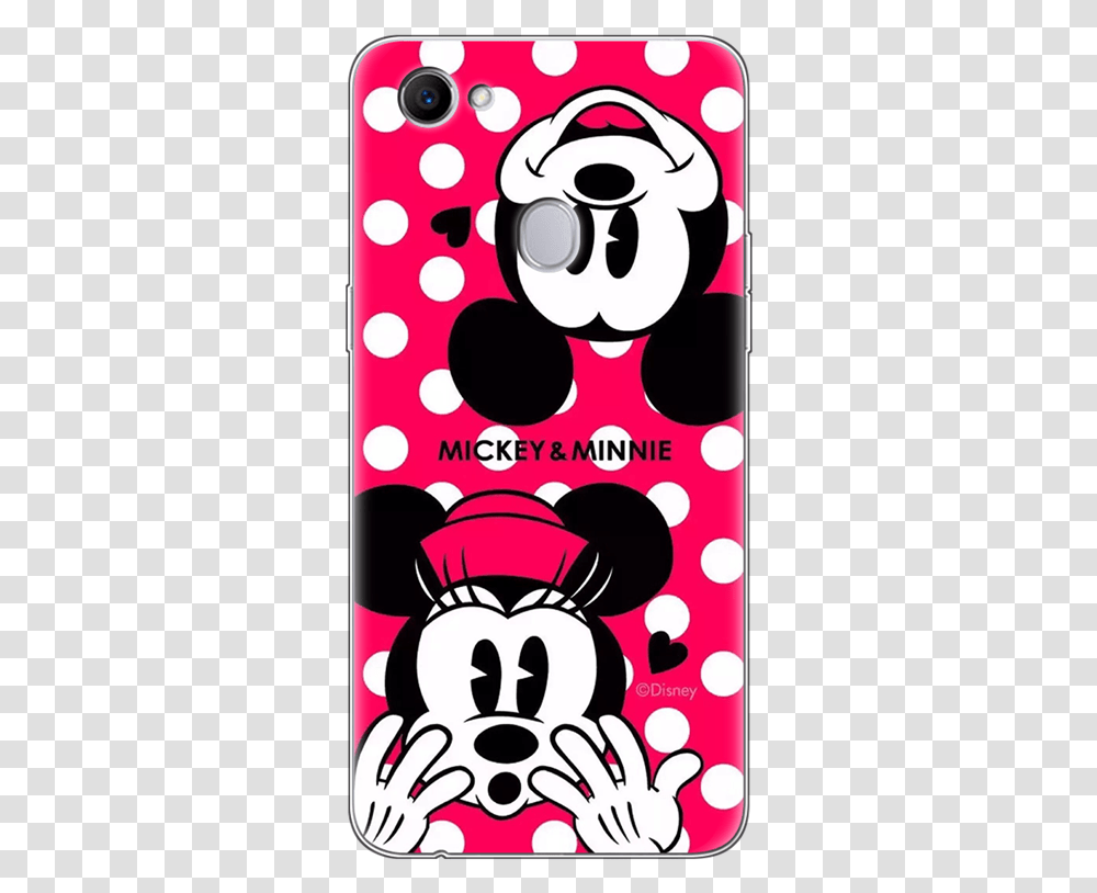 Oppo A3s Mickey Mouse Mobile Cover, Texture, Polka Dot, Label, Poster Transparent Png