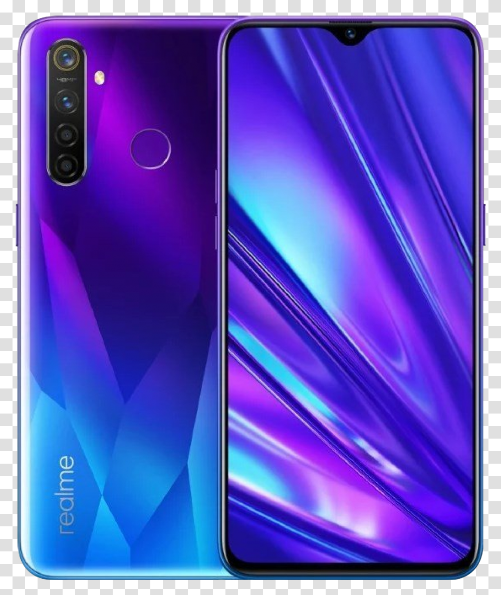 Oppo Realme 5 Pro, Mobile Phone, Electronics, Cell Phone, Purple Transparent Png