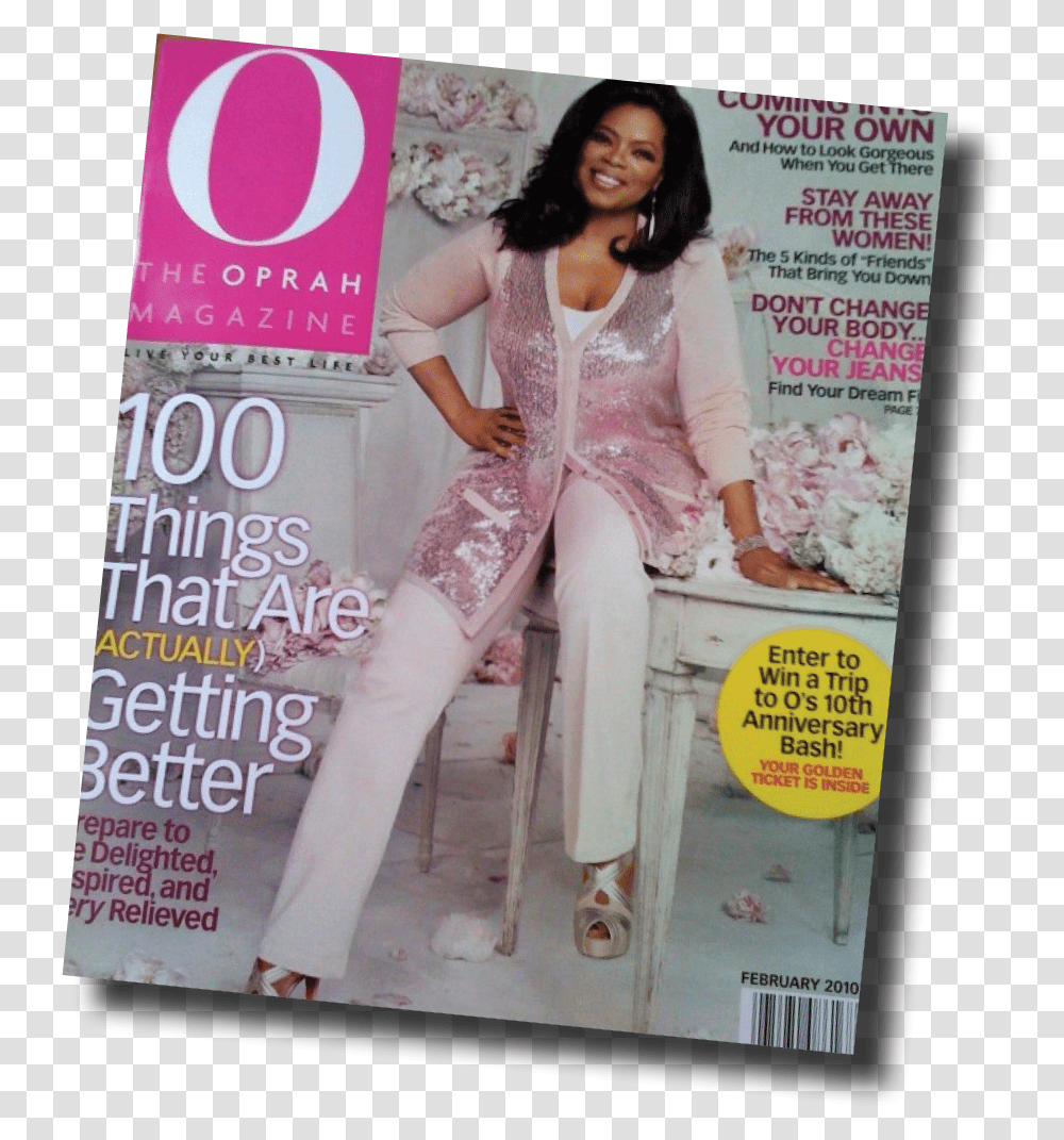 Oprah Magazine Covers, Person, Human, Poster, Advertisement Transparent Png