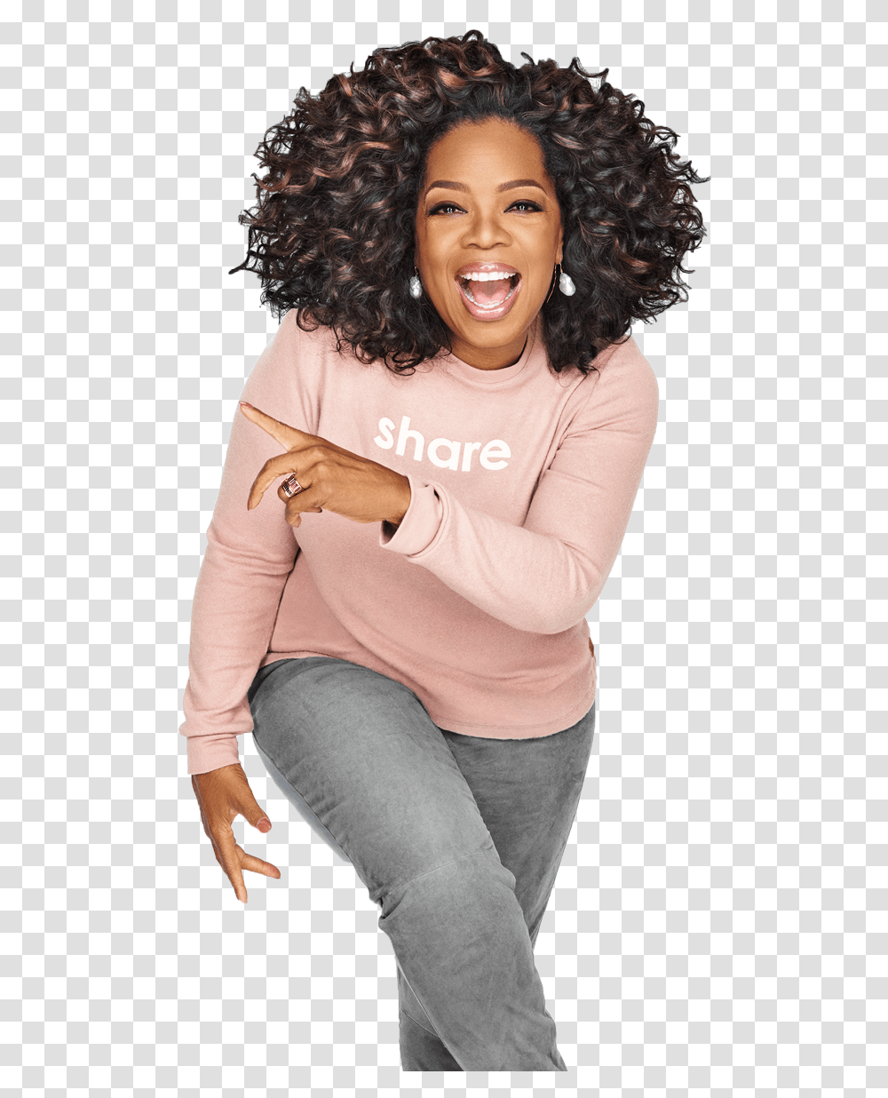 Oprah Magazine February 2019, Hair, Sleeve, Female Transparent Png