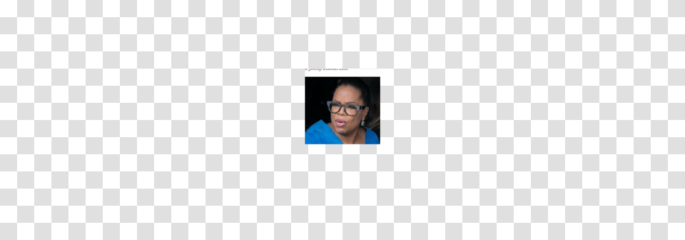 Oprah On The Hunt, Person, Head, Face, Glasses Transparent Png