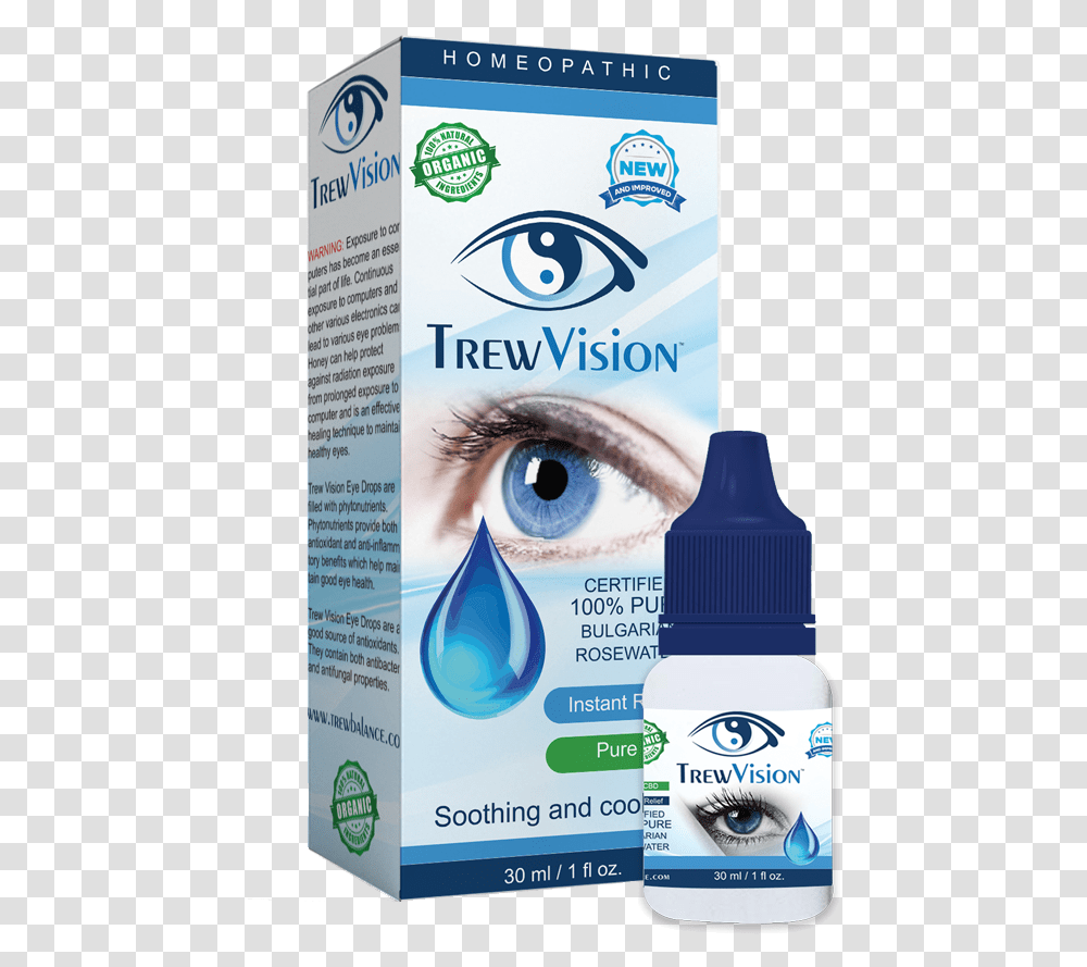 Optic Nerve Eye Drops, Bottle, Toothpaste Transparent Png
