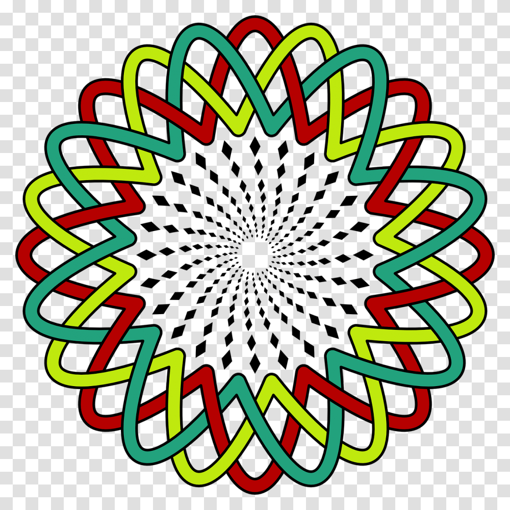 Optical Illusion, Spiral, Coil, Dynamite Transparent Png