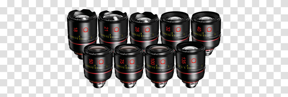 Optimo Prime 9 Lens Set Angnieux Angenieux Optimo Prime Lenses, Camera Lens, Electronics Transparent Png