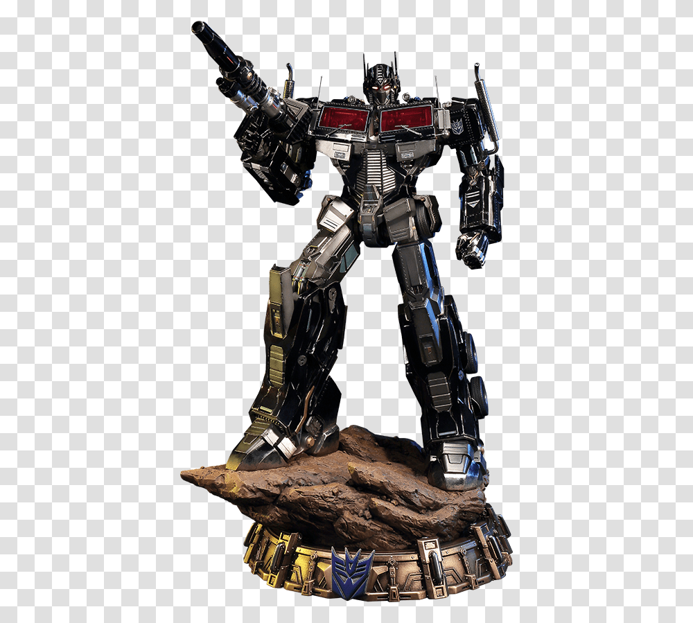 Optimus Prime Statue Mini, Toy, Robot Transparent Png