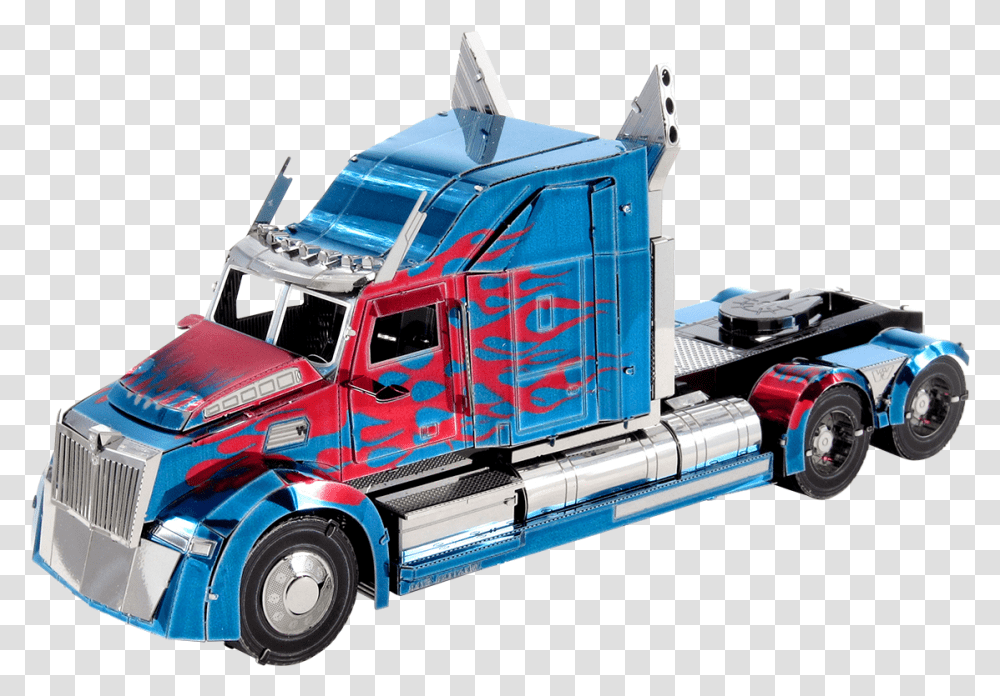 Optimus Prime Truck, Vehicle, Transportation, Tow Truck, Trailer Truck Transparent Png