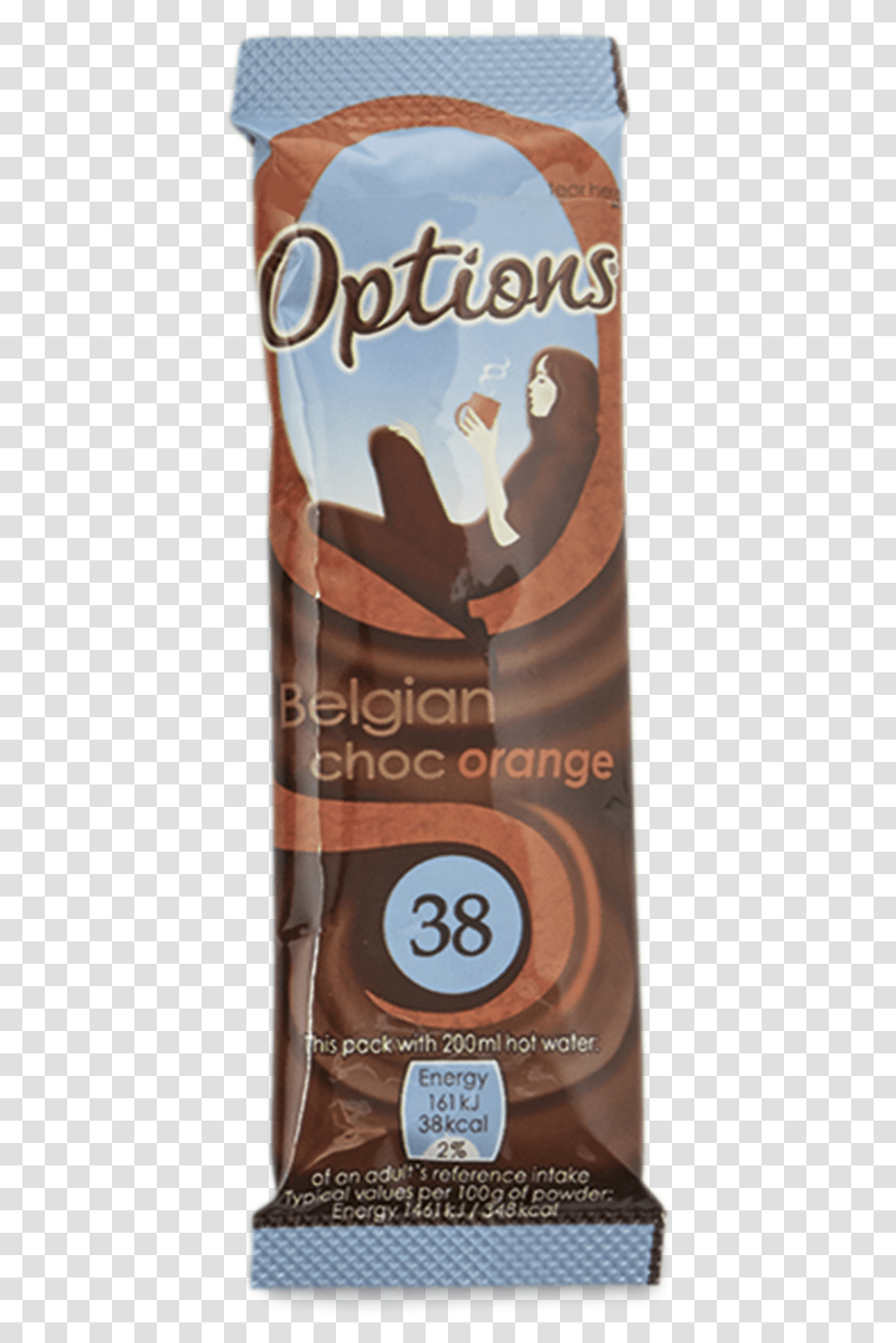 Options Orange Hot Chocolate, Bottle, Tin, Aluminium, Cosmetics Transparent Png