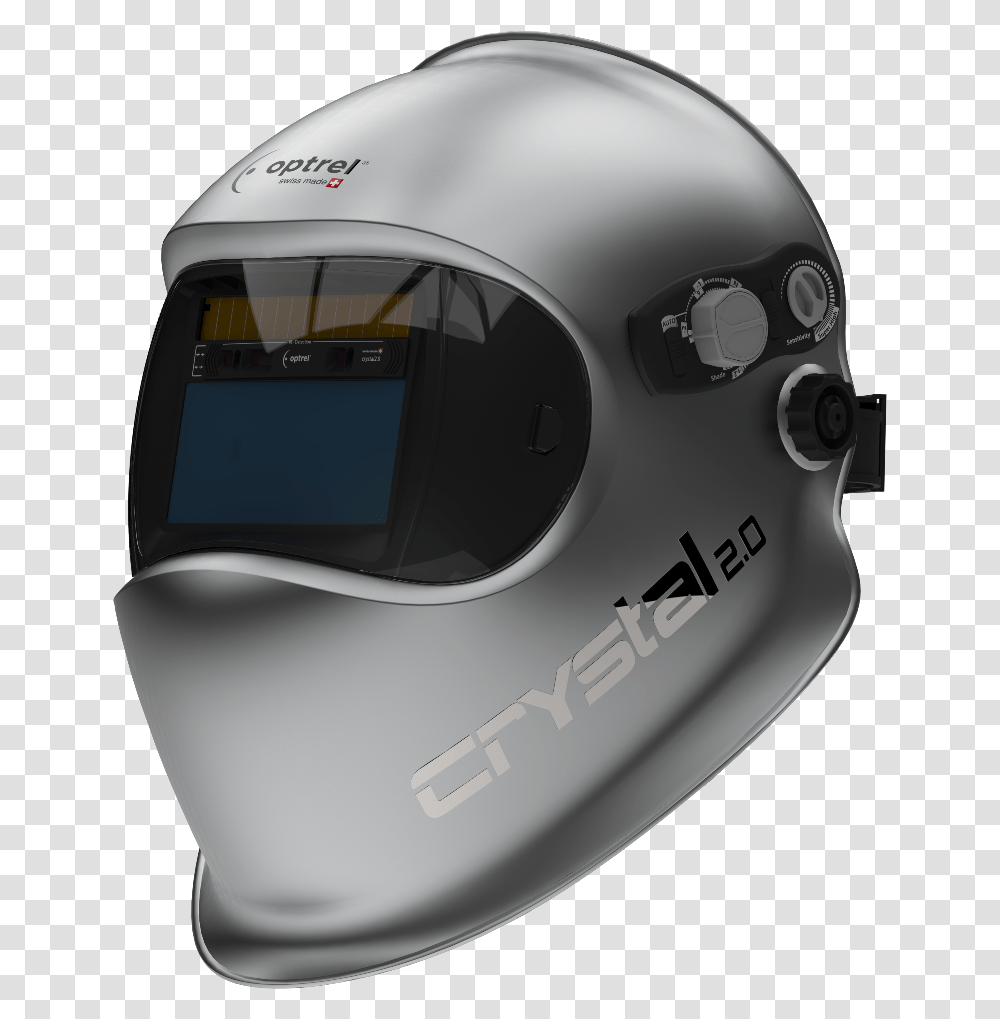 Optrel Crystal 2.0 Review, Helmet, Crash Helmet, Electronics Transparent Png